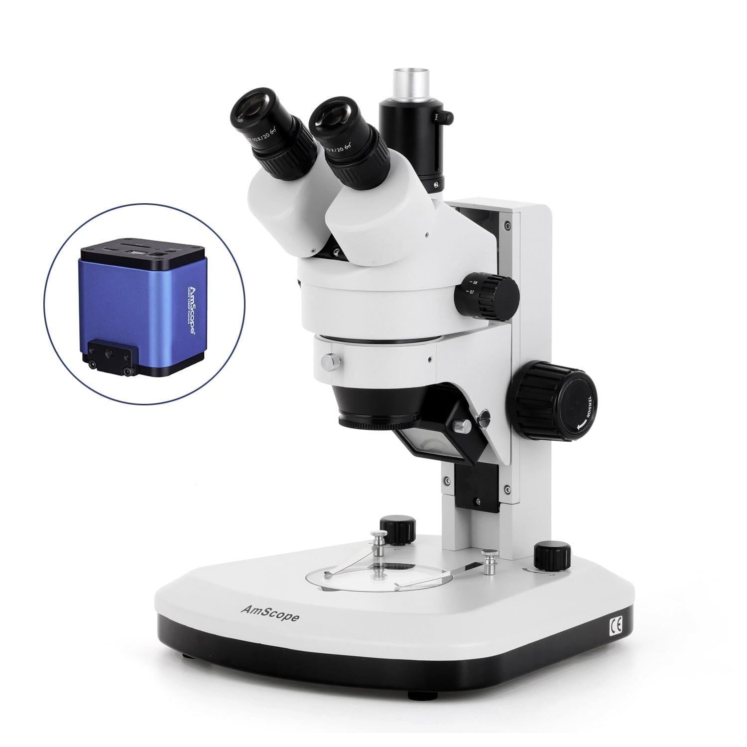 amscope-sm-1-trinokular-stereomikroskop-7x-45x-dual-led-hdmi image 3
