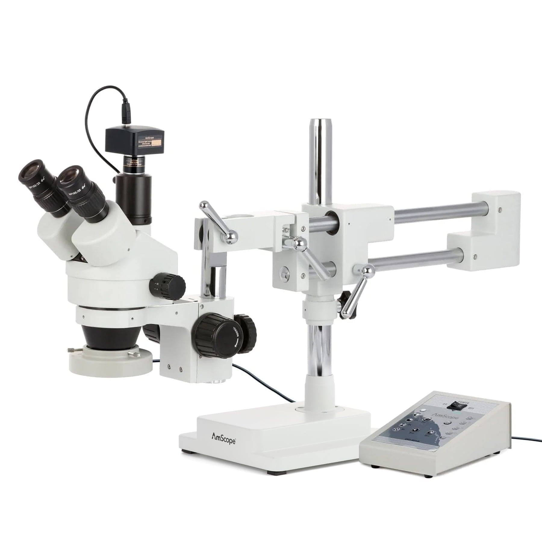 amscope-sm-4-7x-45x-trinokular-stereo-mikroskop-boom-stativ-led image 2