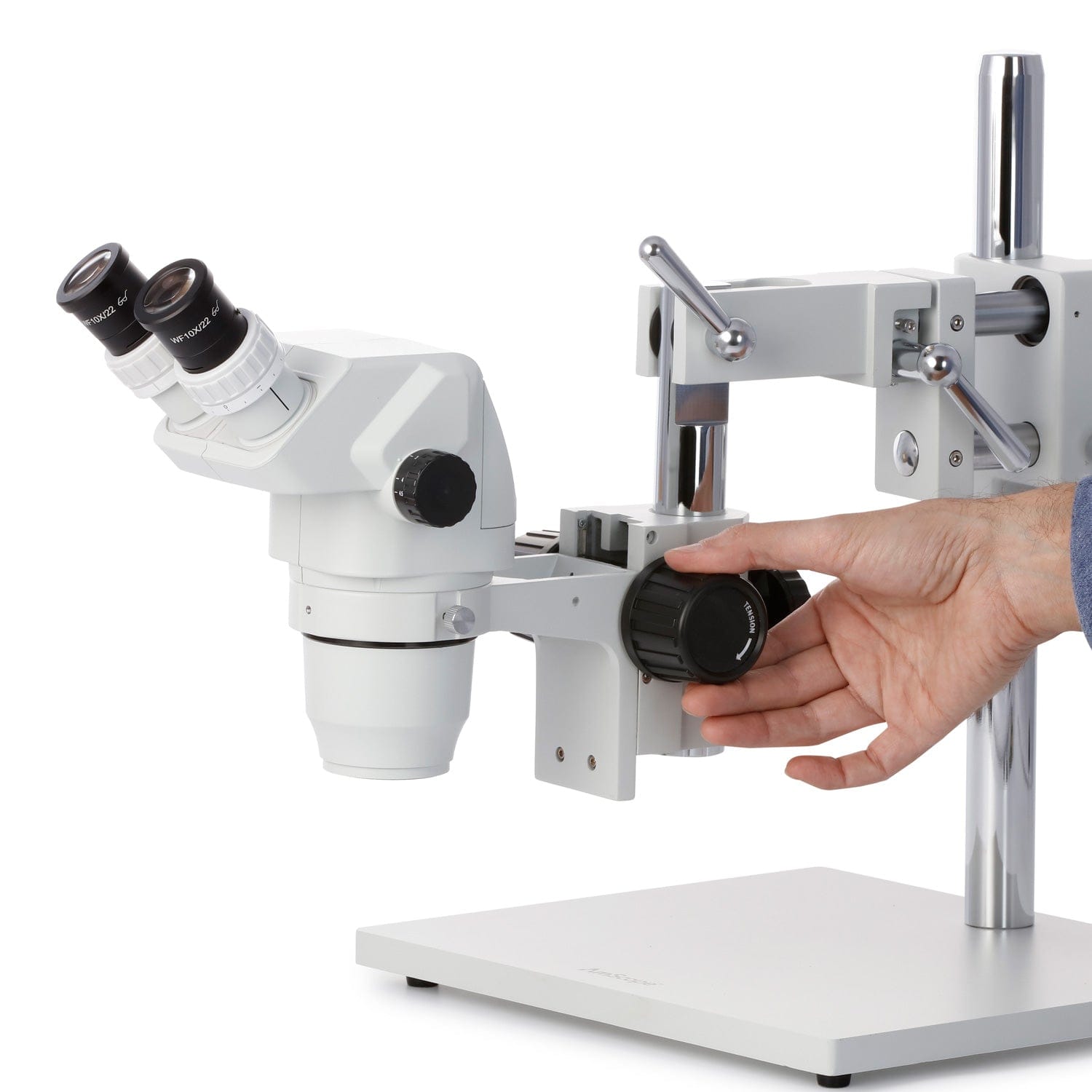 amscope-zm-4b-stereomikroskop-6-7x-45x-mit-doppelschwenkarm image 3