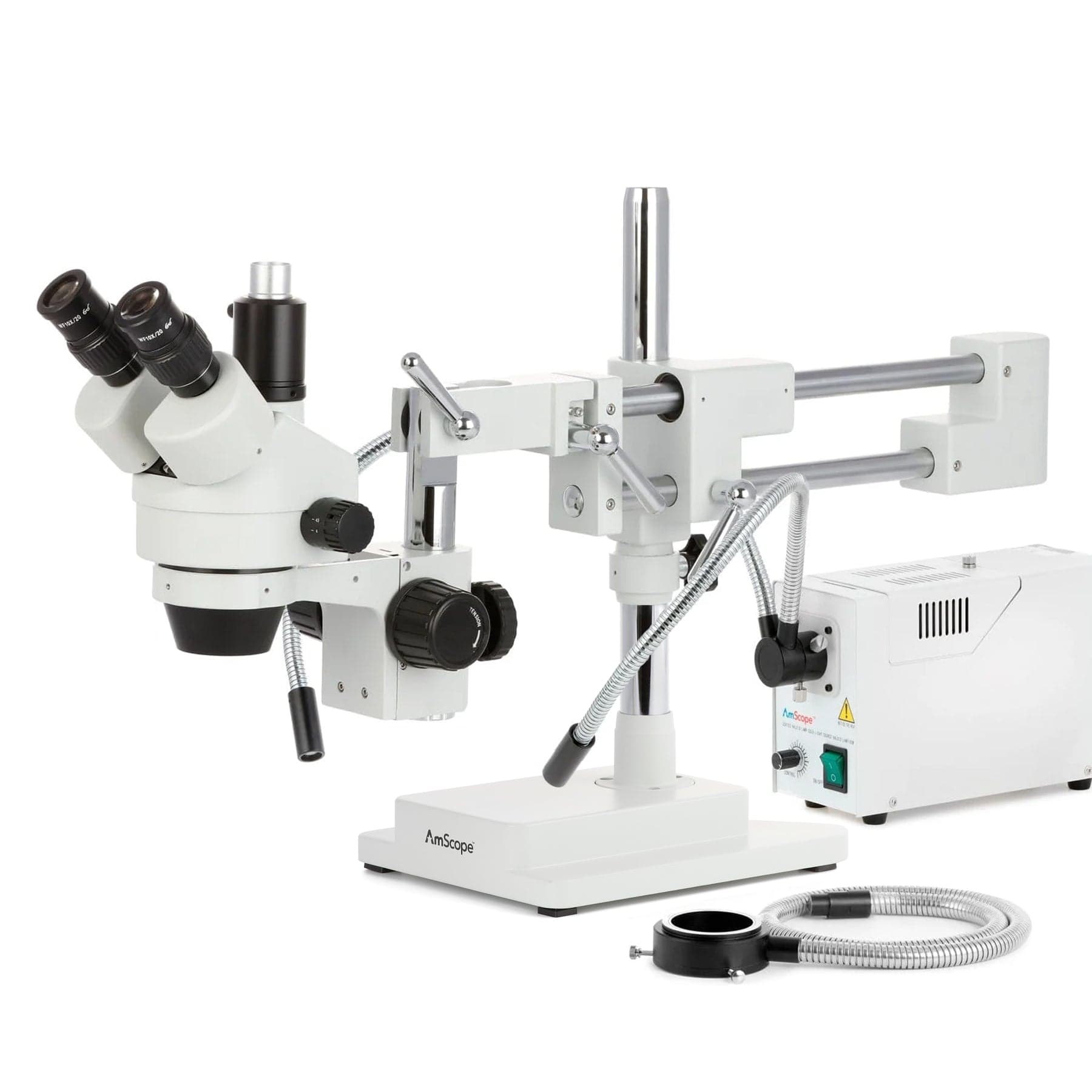 amscope-sm-4tp-stereomikroskop-7x-45x-halogen-hdmi-kamera-boom image 1
