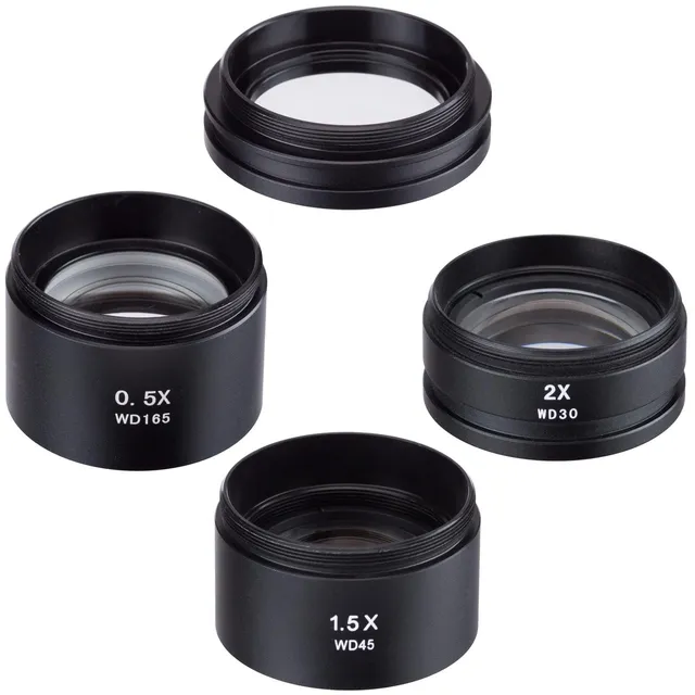 amscope-smset-0520-barlow-linsenset-0-5x-2x-48mm-sm image 1