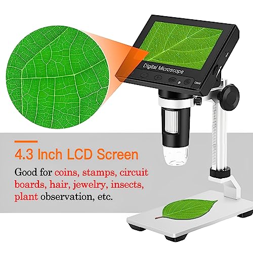 ninyoon-dm4-digitalmikroskop-50-1000x-mit-4-3-zoll-lcd-8-led image 8