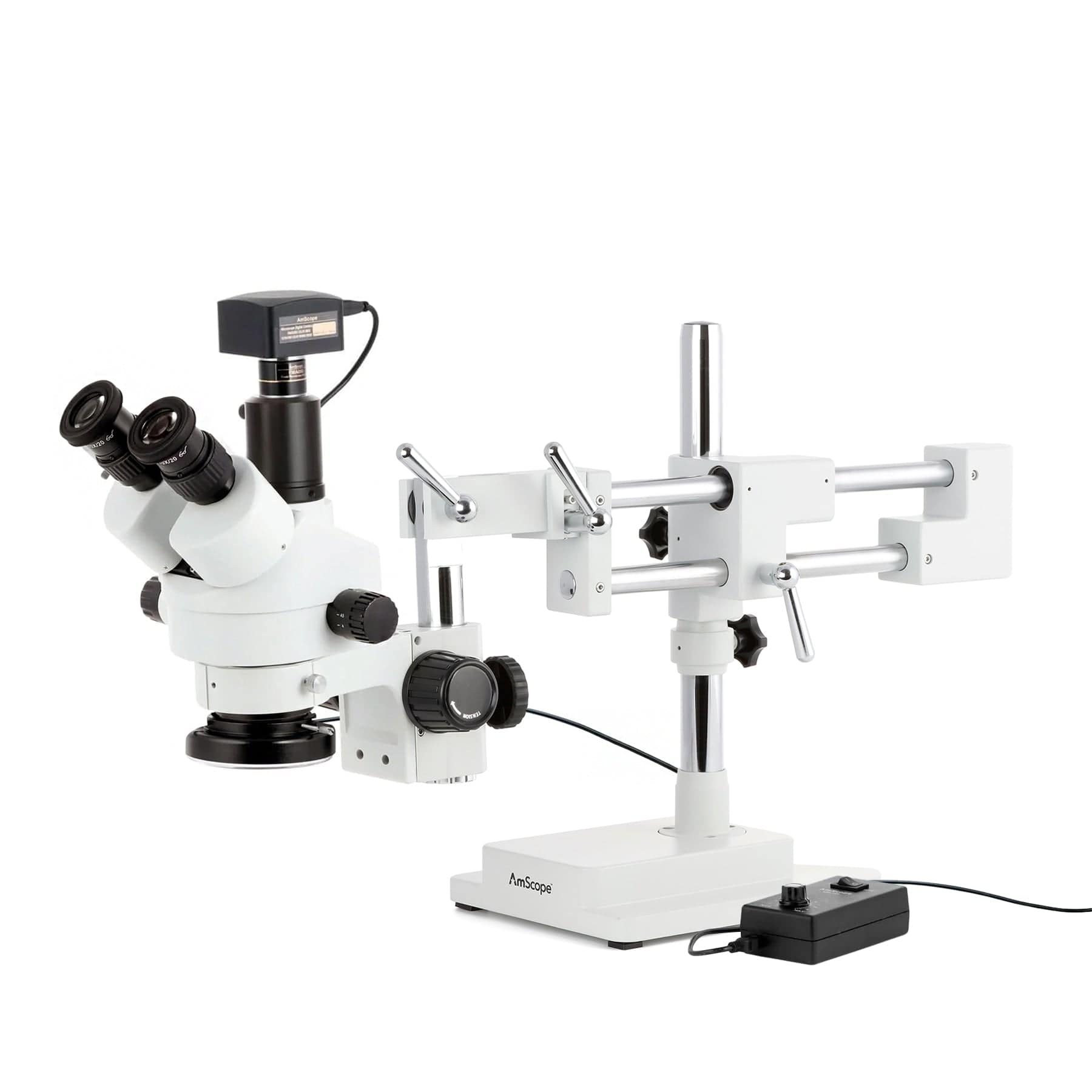 amscope-sm-4t-trinokular-stereomikroskop-7x-45x-led-ringlicht-boom image 2