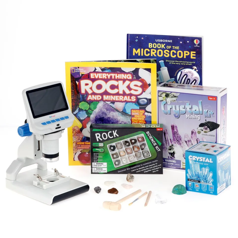 amscope-kvb-gem-140-dis-kindermikroskop-set-edelsteine-ab-10 image 1