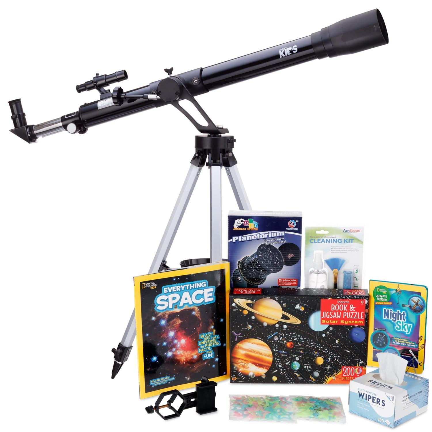 amscope-moon-gazer-kinderteleskop-45x-450x-starter-set image 6