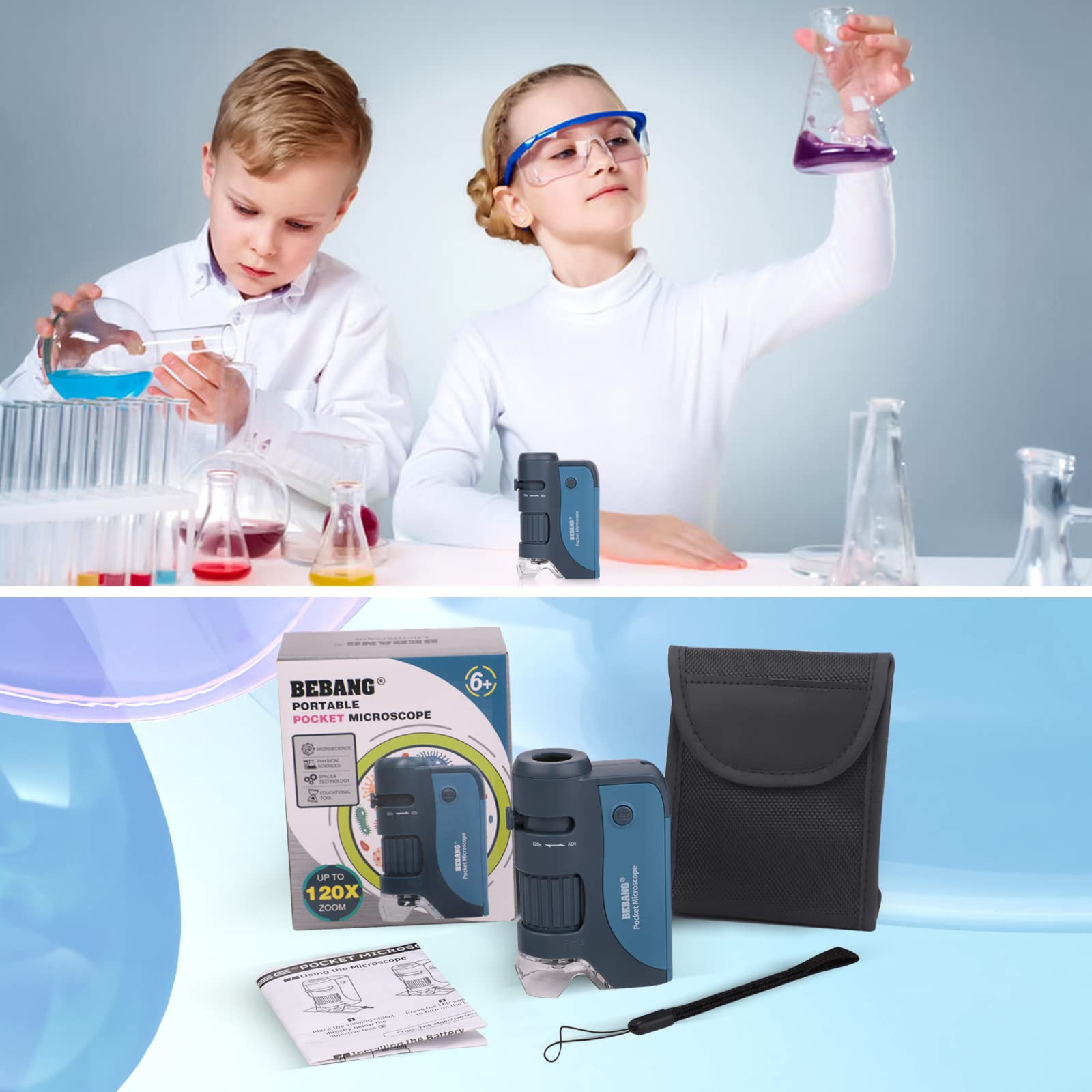 bebang-taschenmikroskop-60x-120x-led-kinder-mikroskop-blau image 7