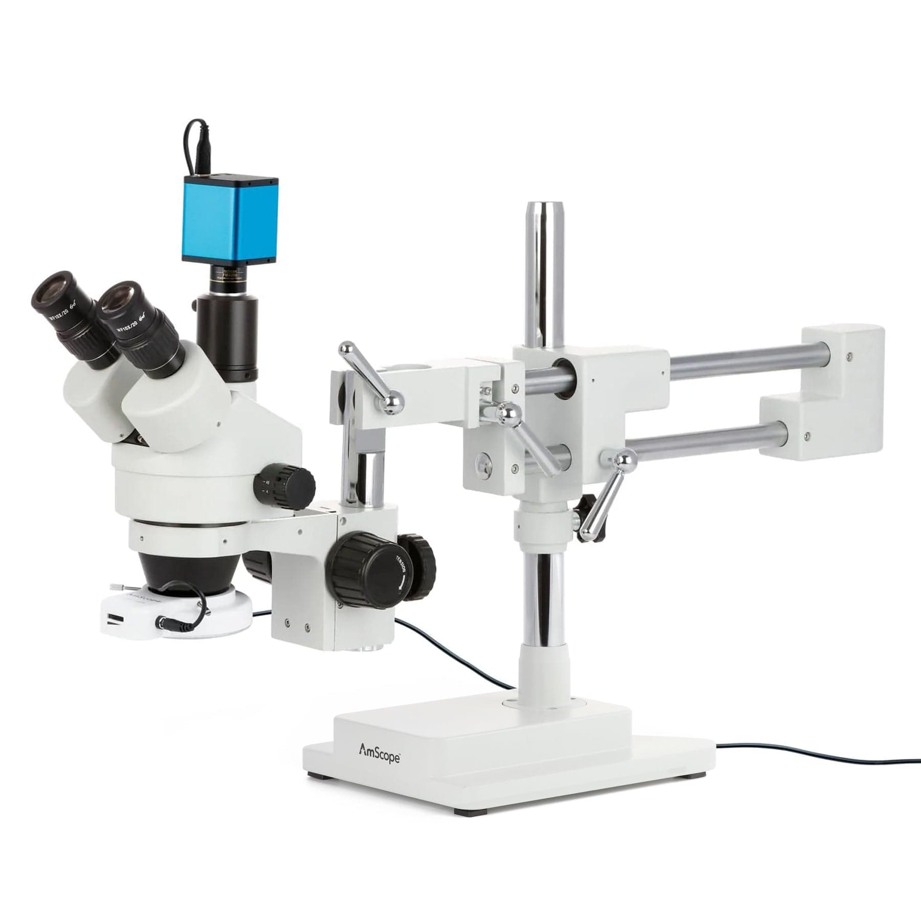 amscope-sm-4tp-simul-focal-stereomikroskop-7x-45x-64-led-boom image 3