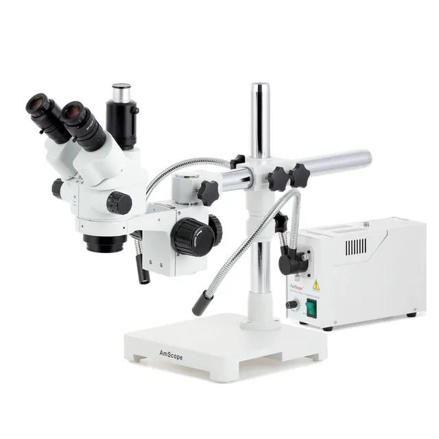 amscope-sm-3-stereomikroskop-7x-45x-trinokular-schwenkarm-halogen image 1