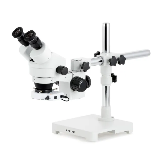 amscope-sm-3b-binokulares-stereomikroskop-7x-45x-led-schwenkarm image 1