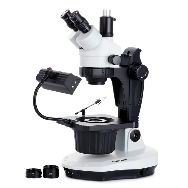 amscope-gm400-juwelier-stereomikroskop-7x-45x-trinokular image 1