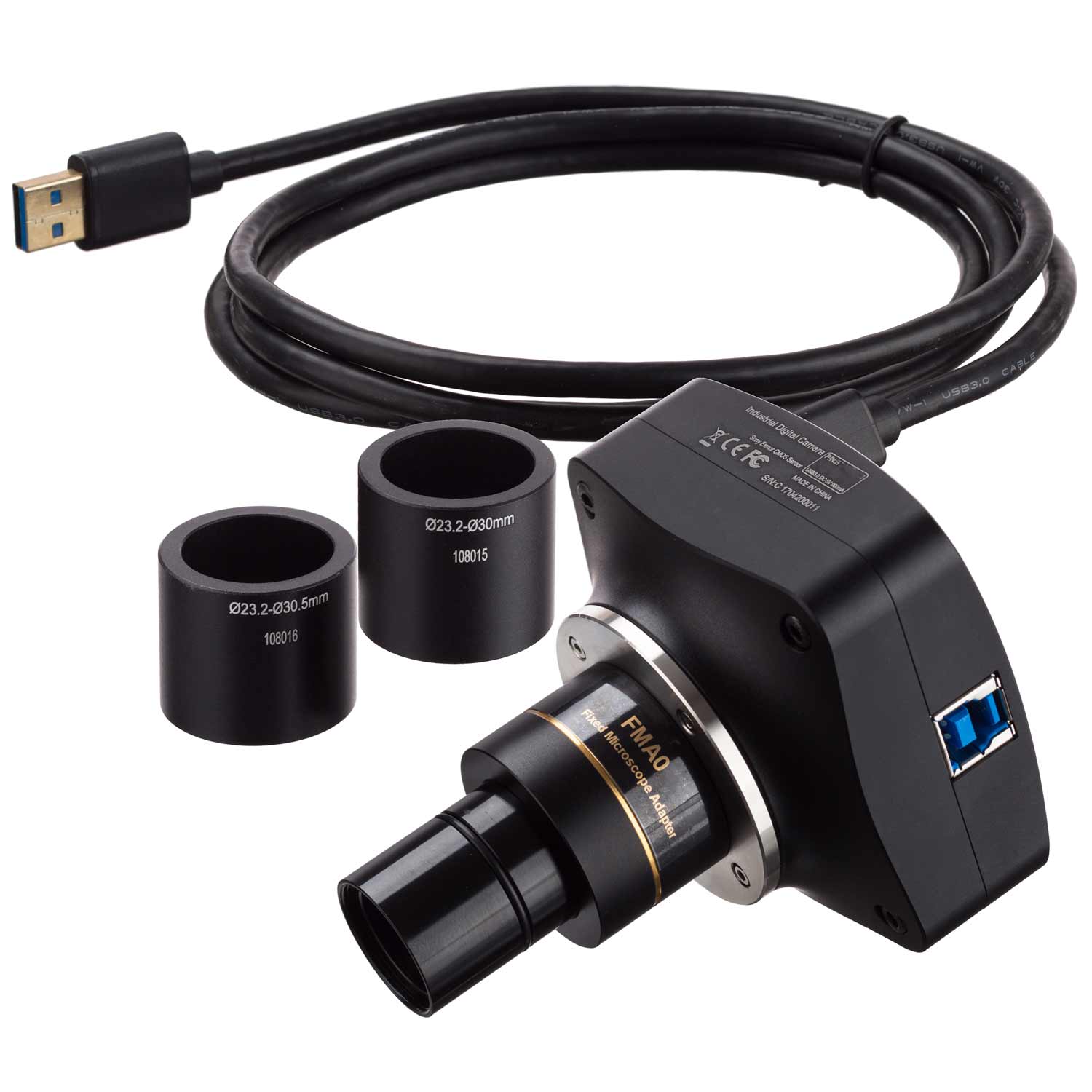 amscope-mu153-gs-mikroskopkamera-1-5mp-usb-3-0-c-mount image 1