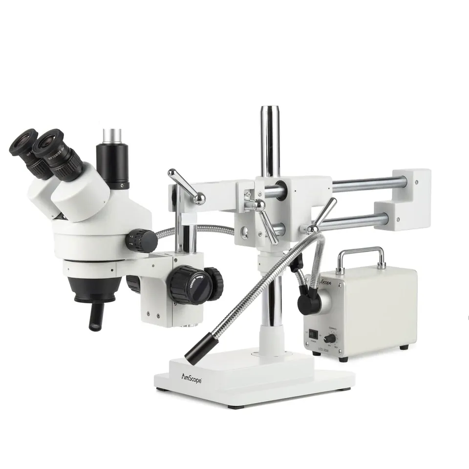 amscope-sm-4t-stereomikroskop-7x-45x-mit-faseroptik-leuchte image 1