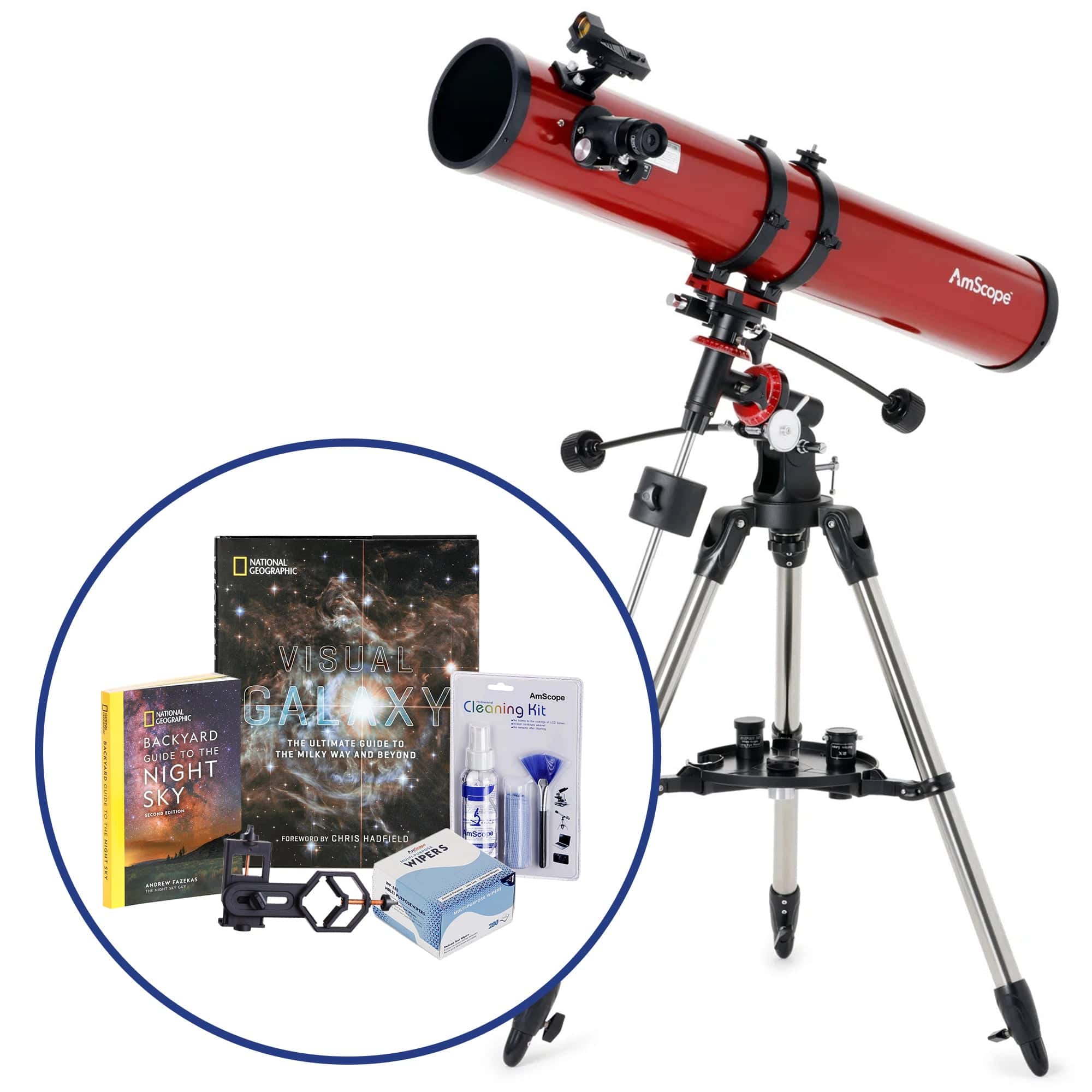 amscope-telescopes-114900-spiegelteleskop-stellar-mit-114-mm-ffnung image 3