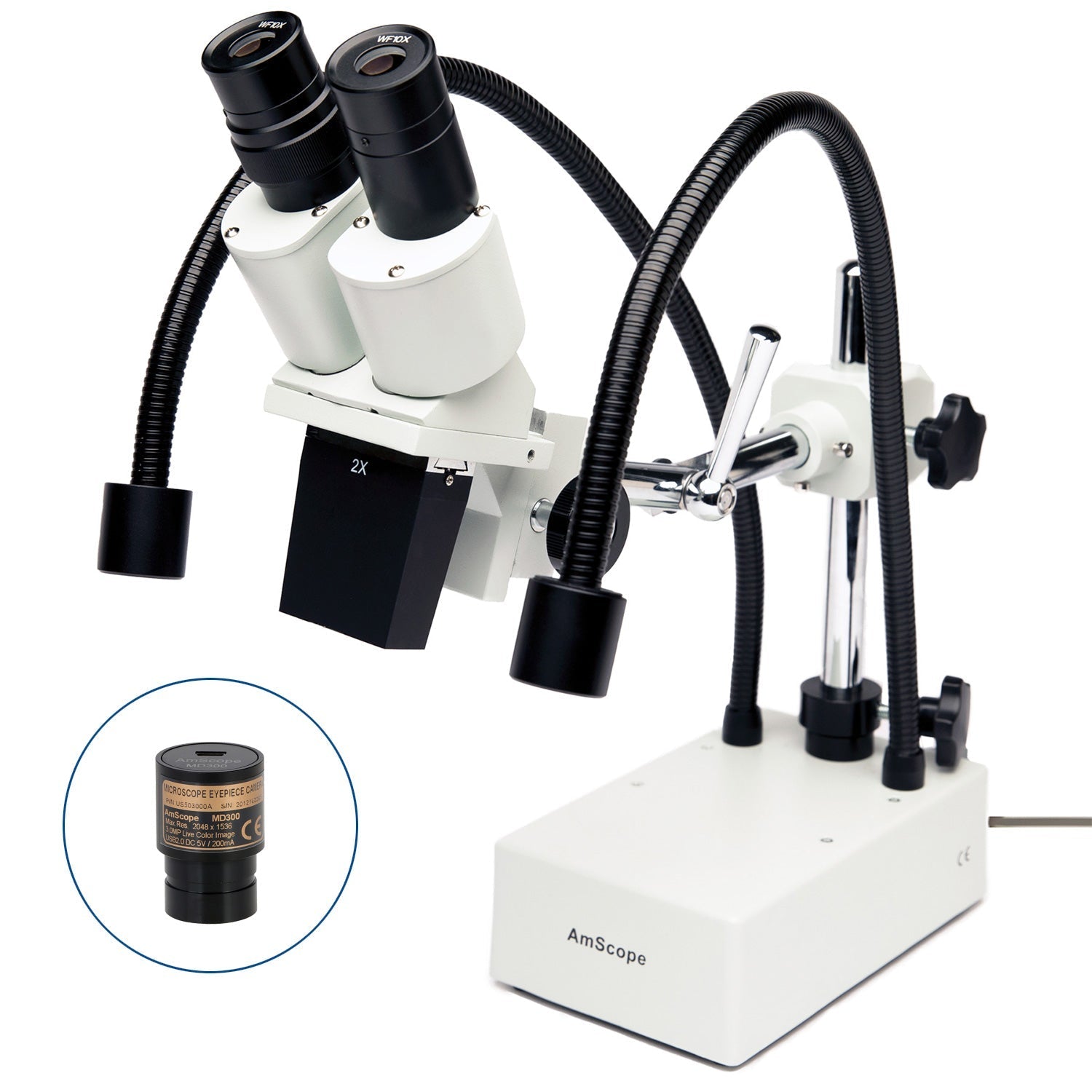 amscope-binokular-stereomikroskop-20x-boom-led-schwanenhals image 2