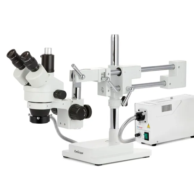 amscope-sm-4-stereomikroskop-7x-45x-halogen-doppelarmstativ image 1