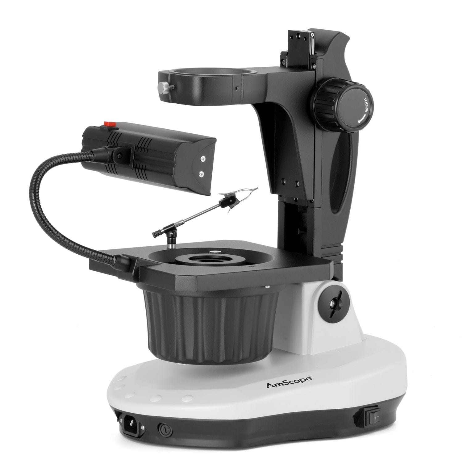 amscope-gm400-stand-if-juwelier-stativ-76mm-dunkelfeld image 1