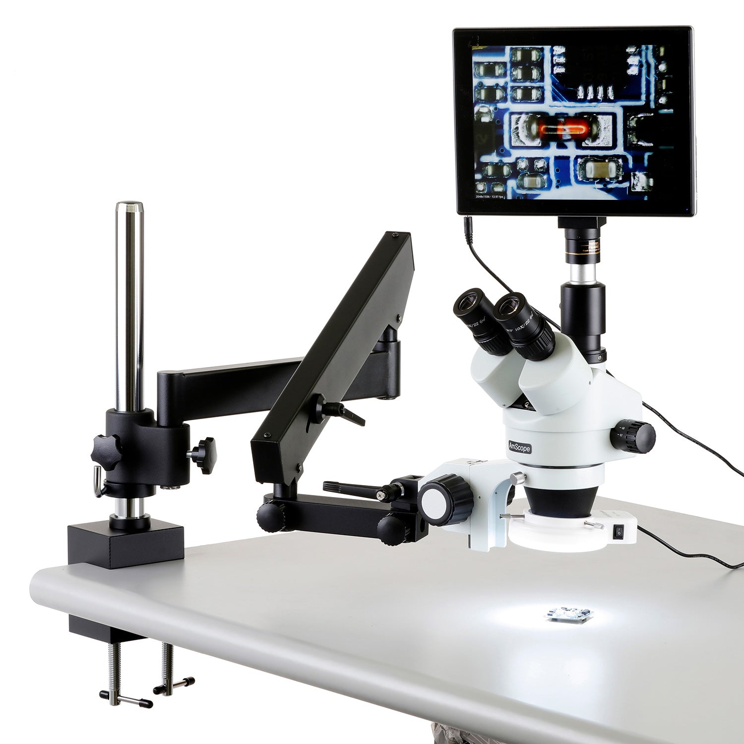 amscope-apc-84-gelenkarm-stativ-84mm-mit-klemme image 3