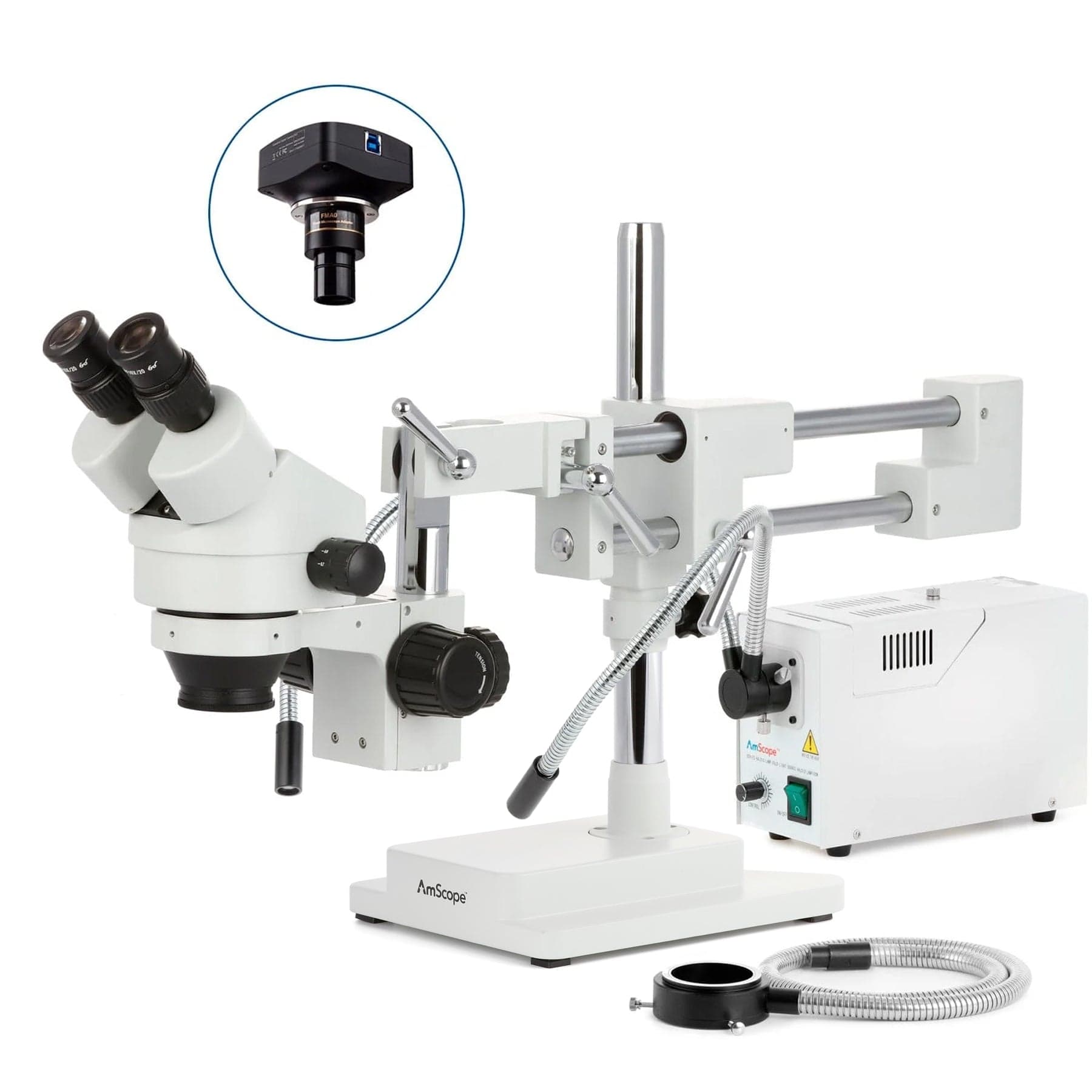 amscope-sm-4-stereomikroskop-7x-45x-schwenkarm-halogenlicht image 3