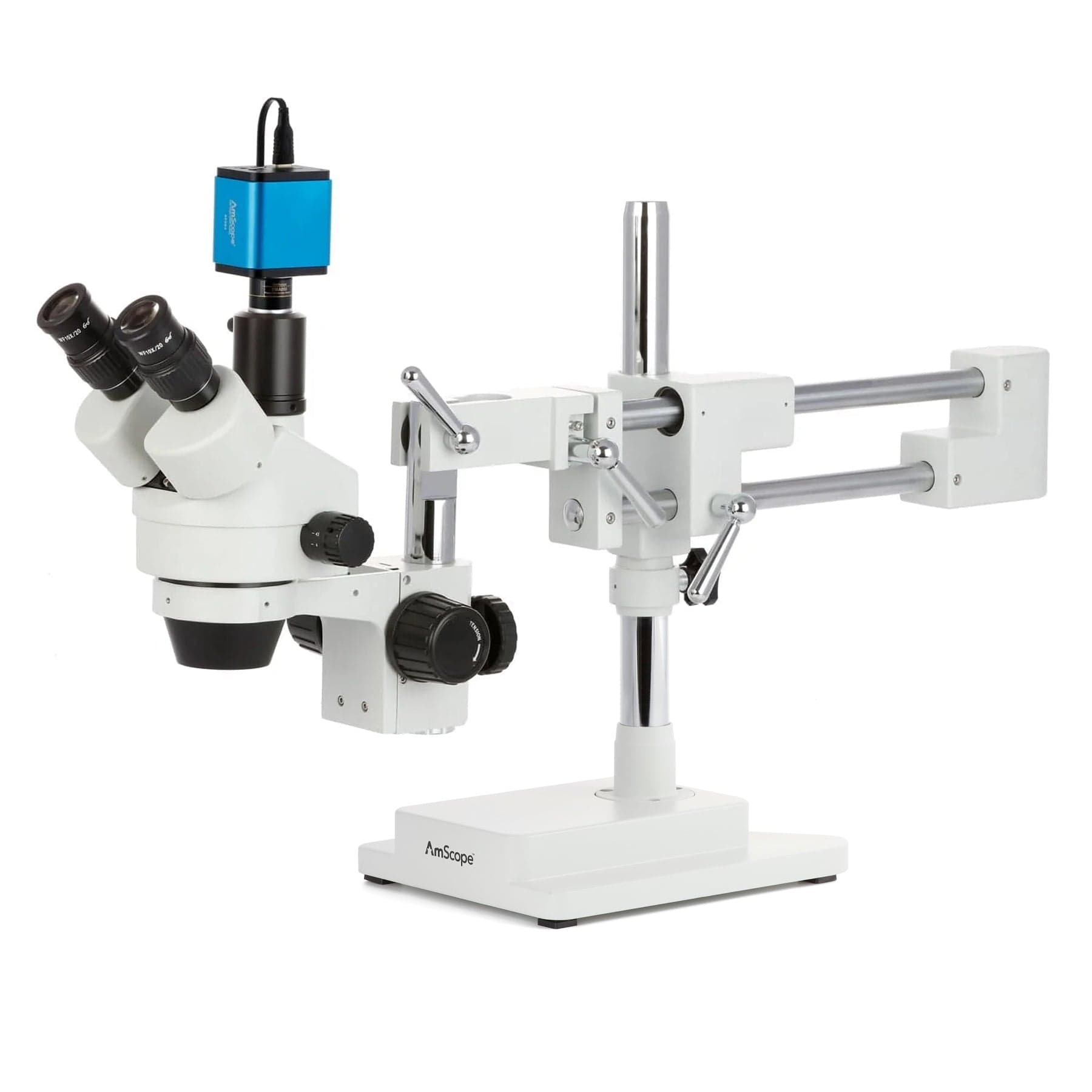 amscope-sm-4t-trinokular-stereomikroskop-7x-45x-mit-autofokus-kamera image 2