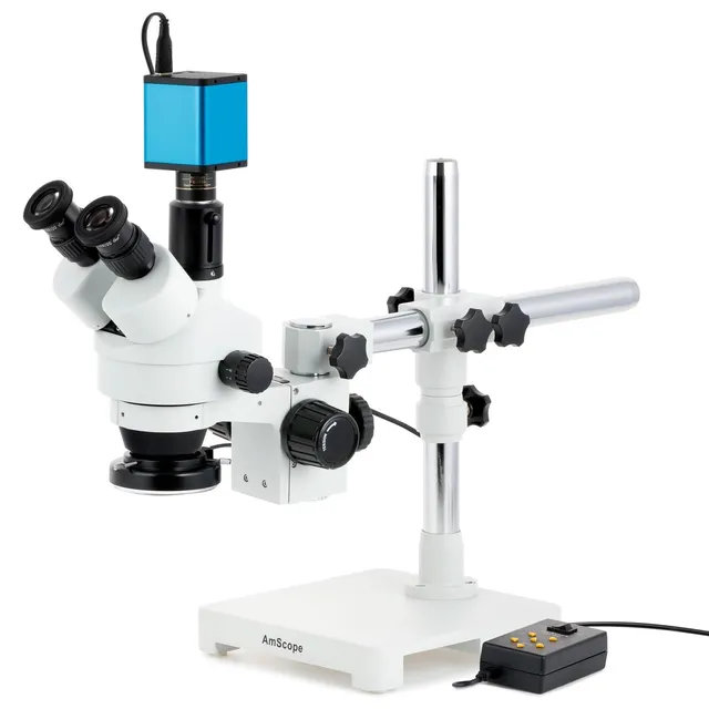 amscope-sm-3t-zoom-stereomikroskop-trinokular-boomstativ-144-led-hdmi image 1