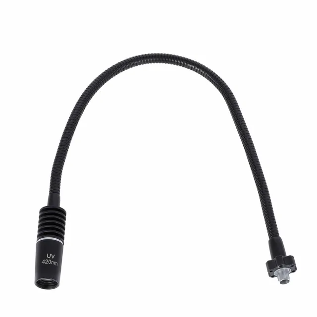 amscope-fb-6w-420-uv-schwanenhals-aufsatz-420nm-3w-led image 1