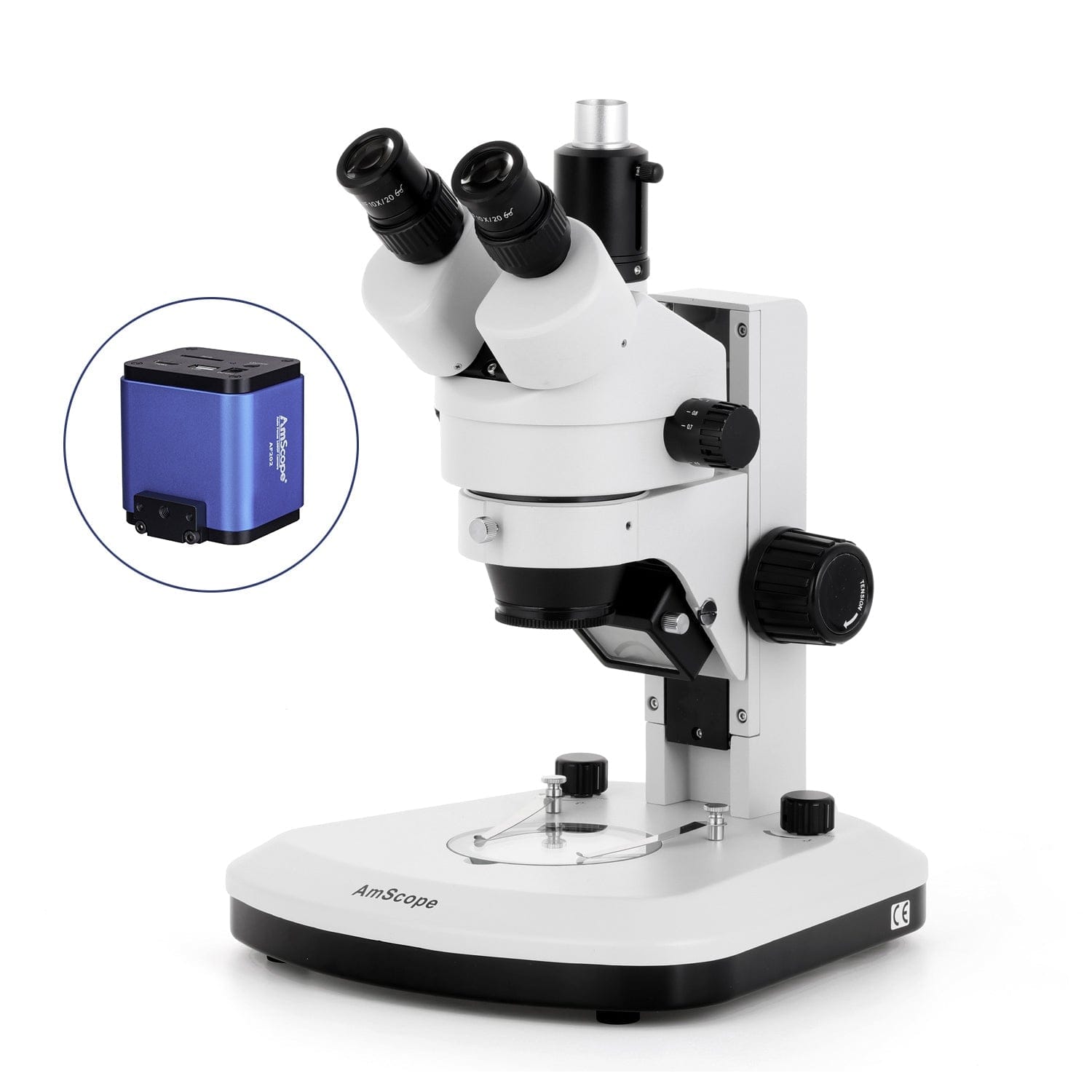 amscope-sm-1-stereomikroskop-7x-45x-dual-led-hdmi image 5