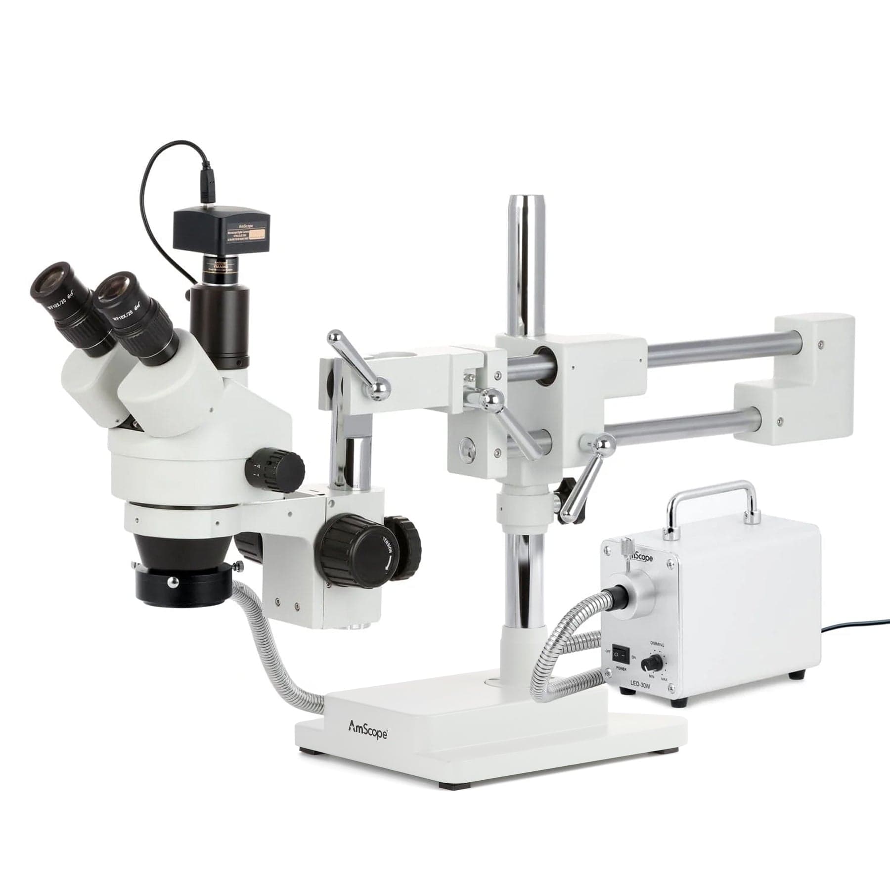amscope-sm-4-trinokular-stereomikroskop-7x-45x-led-ringlicht image 3