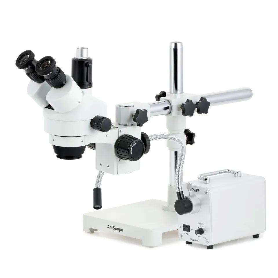 amscope-sm-3-stereomikroskop-7x-45x-mit-faserlicht image 1