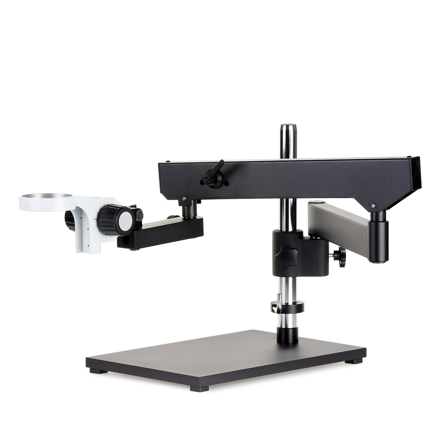 amscope-asb-84-gelenkarm-stativ-84mm-mit-grundplatte image 1