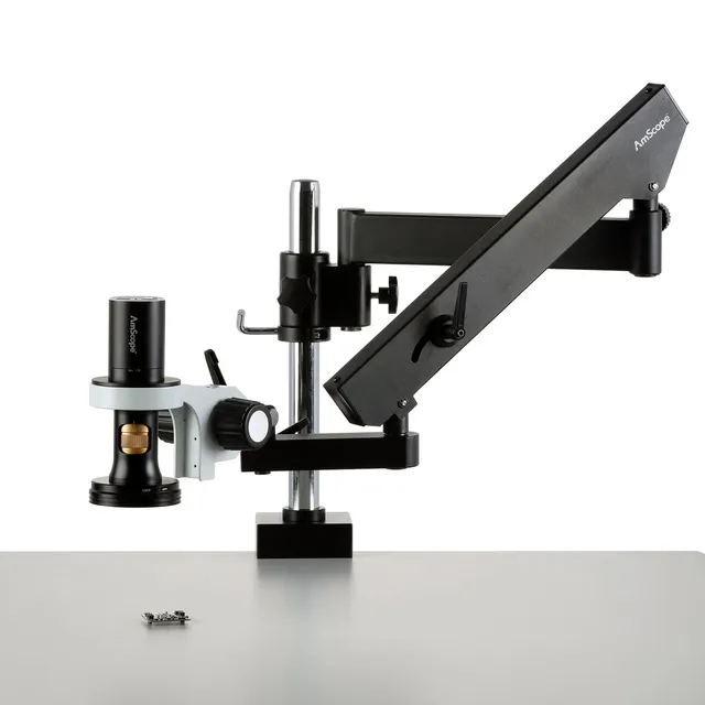 amscope-dm756-hdmi-digitalmikroskop-1080p-0-7x-5-6x-gelenkarm image 1