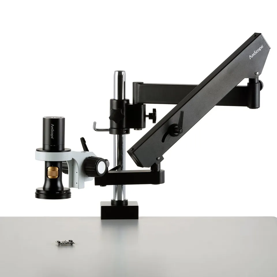 amscope-dm756-hdmi-digitalmikroskop-1080p-0-7x-5-6x-gelenkarm image 1