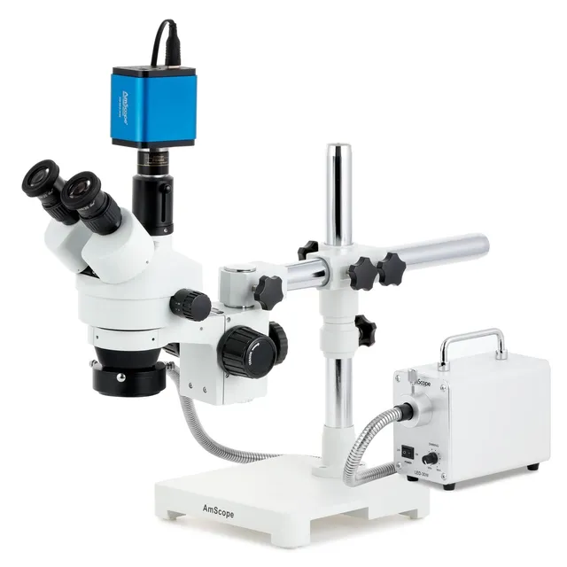 amscope-sm-3t-zoom-stereomikroskop-7x-45x-faser-ringlicht-kamera image 1