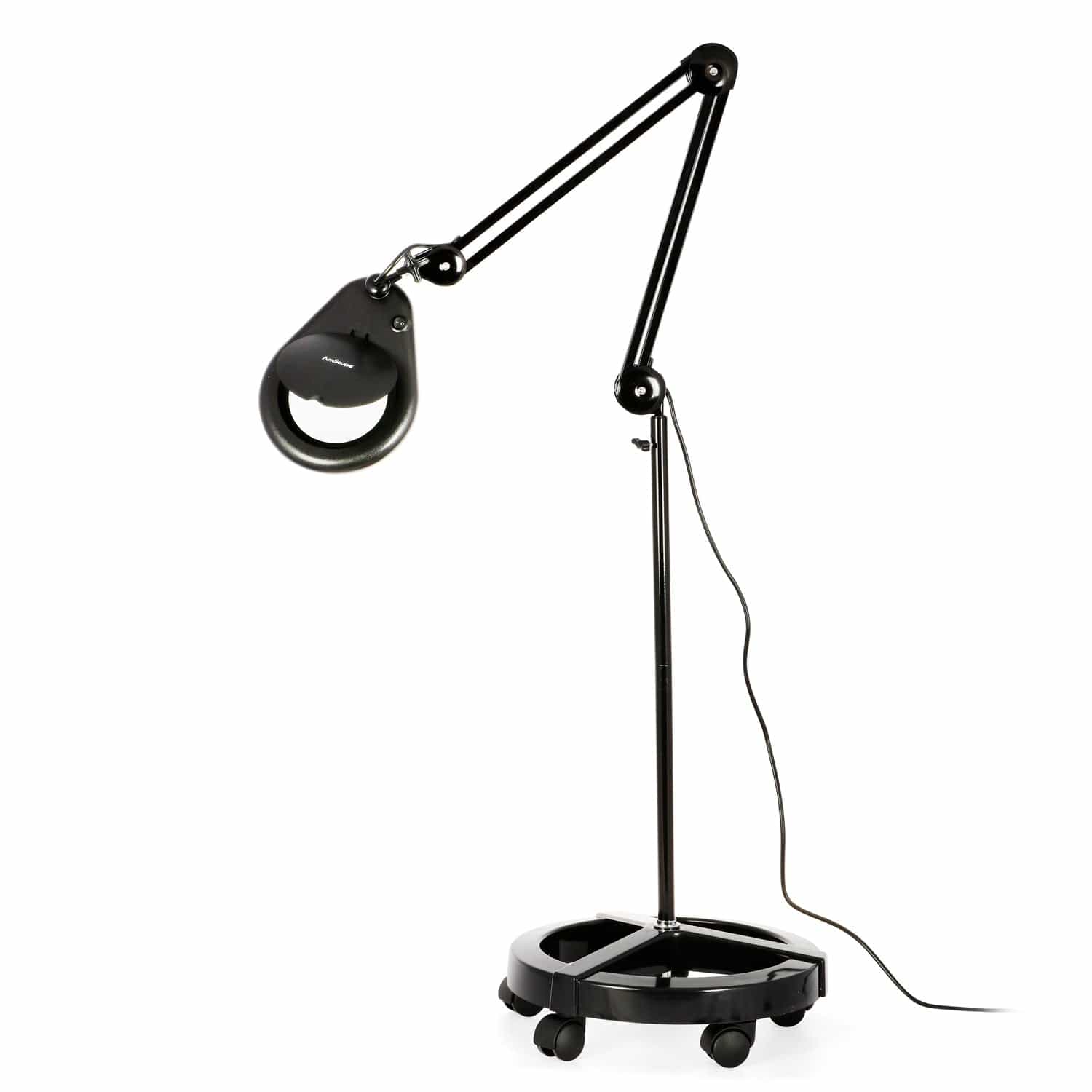 amscope-magled-lupenlampe-1-75x-56-led-bodenstativ-schwarz image 1