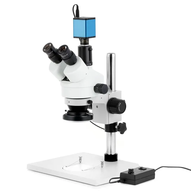 amscope-sm-1-7x-45x-stereomikroskop-trinokular-mit-144-led-kamera image 1