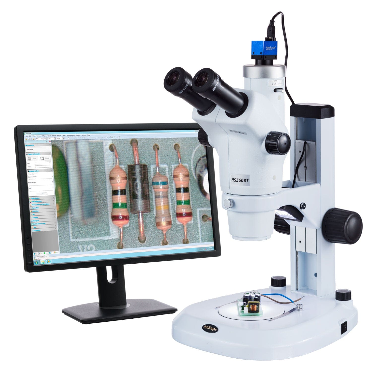 amscope-md310c-bs-mikroskopkamera-3-1mp-usb-2-0-farbe-c-mount image 2