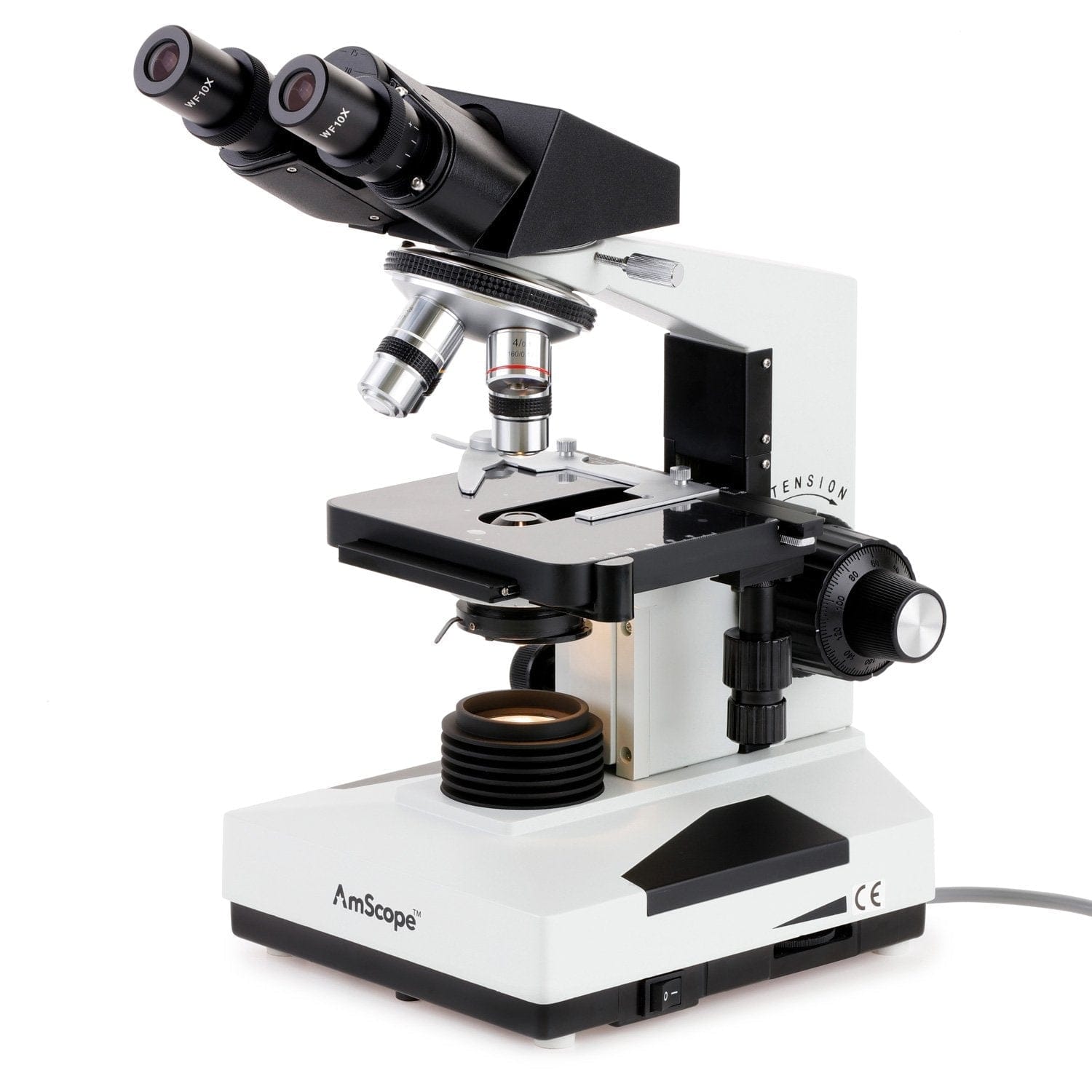 amscope-b490-binokular-durchlichtmikroskop-40x-1000x image 1
