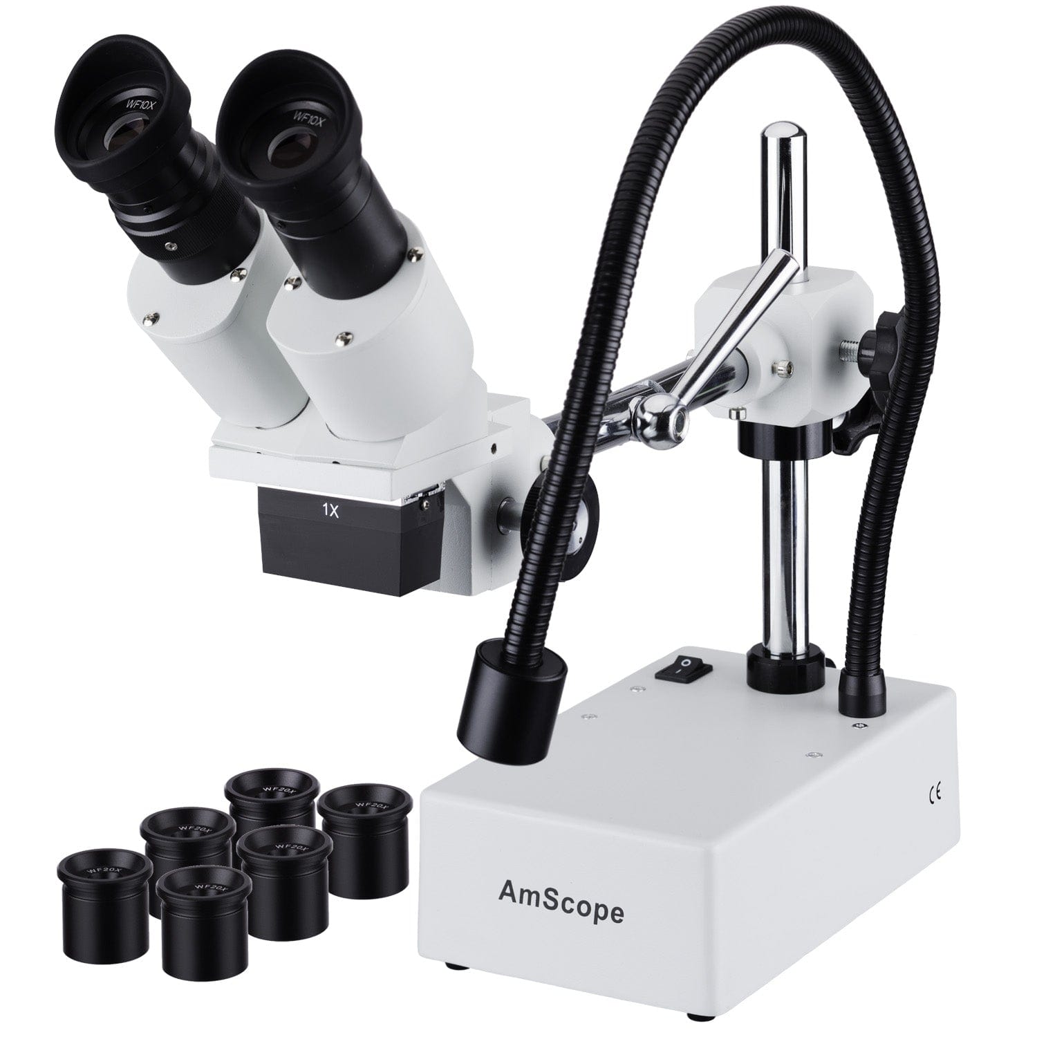 amscope-se410-xyz-stereomikroskop-schwenkarm-5x-20x-led image 1