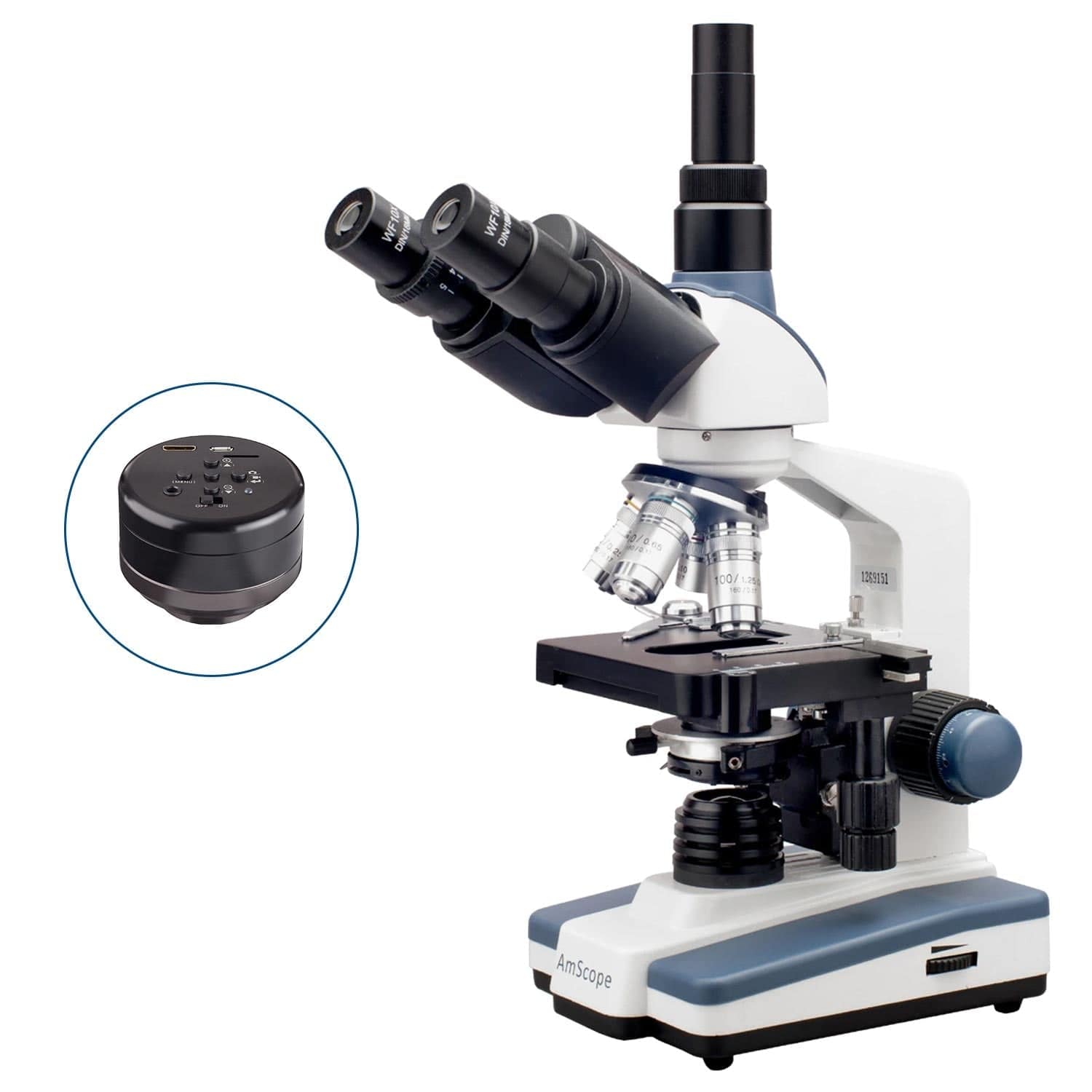 amscope-t120-trinokular-mikroskop-40x-1000x-led-mit-2mp-hdmi-kamera image 1