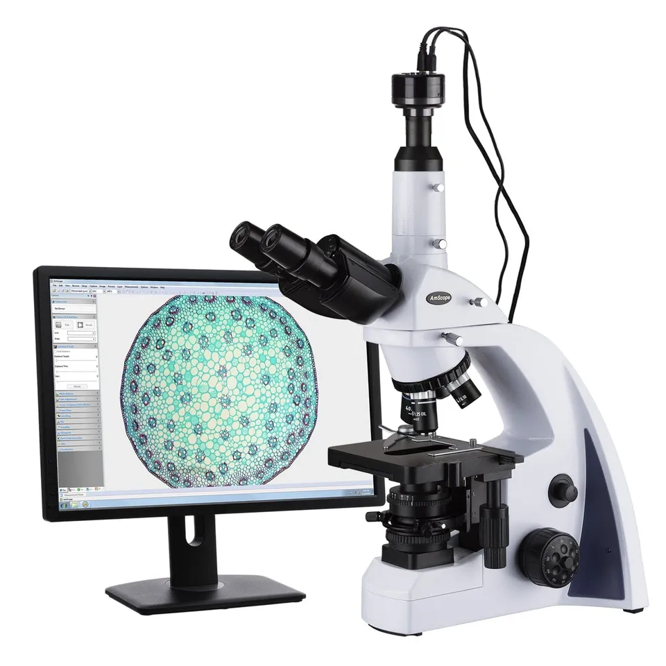 amscope-t670a-hc2-durchlichtmikroskop-1600x-led-mit-1080p-kamera image 1