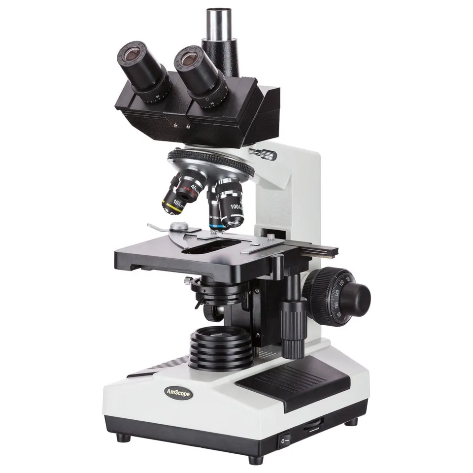 amscope-t390-biologie-mikroskop-trinokular-40x-1000x-halogen image 1