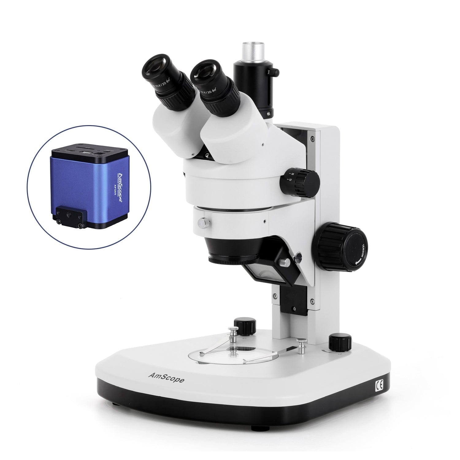 amscope-sm-1-stereomikroskop-7x-45x-dual-led-hdmi image 7