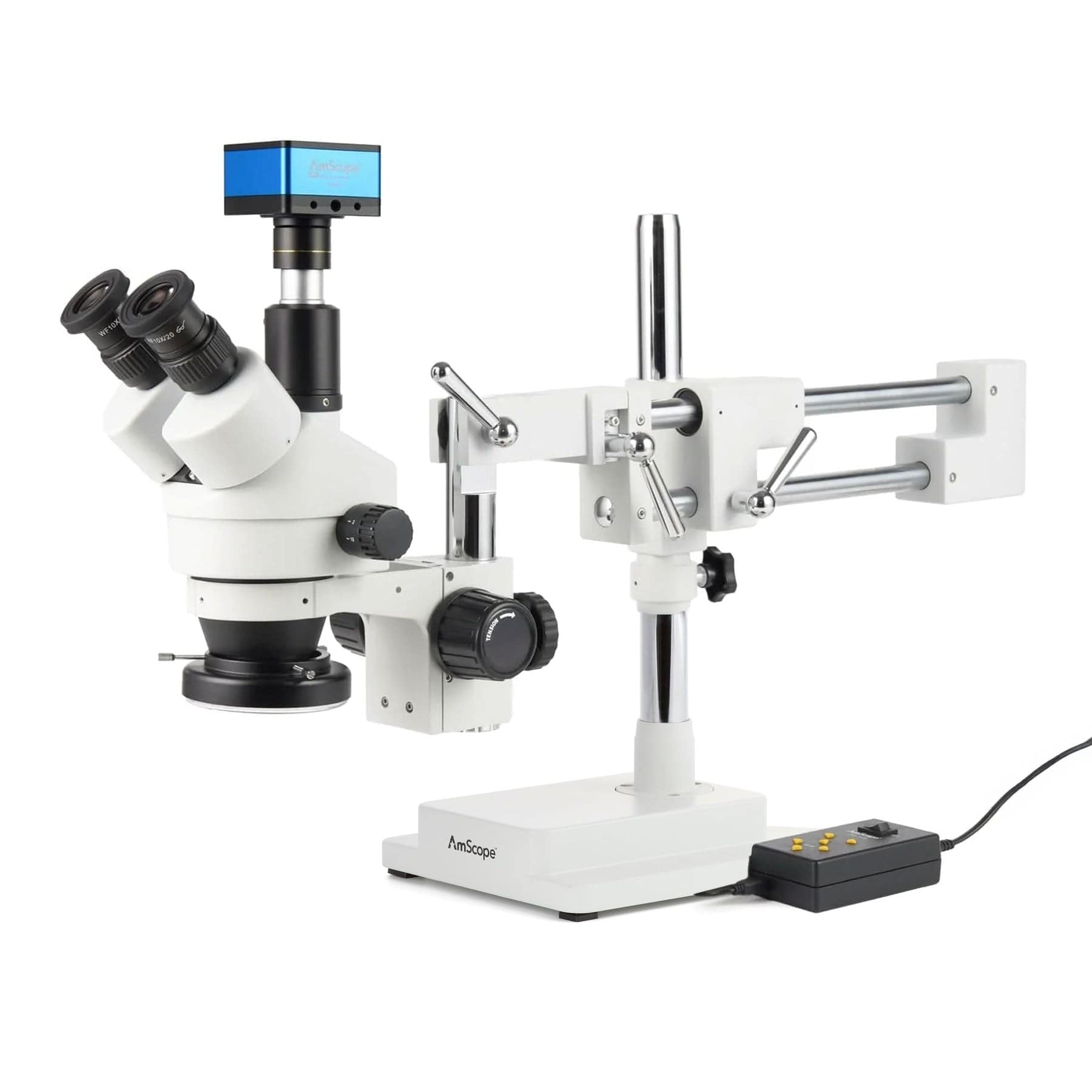 amscope-sm-4t-trino-stereo-mikroskop-7x-45x-schwenkarm image 2