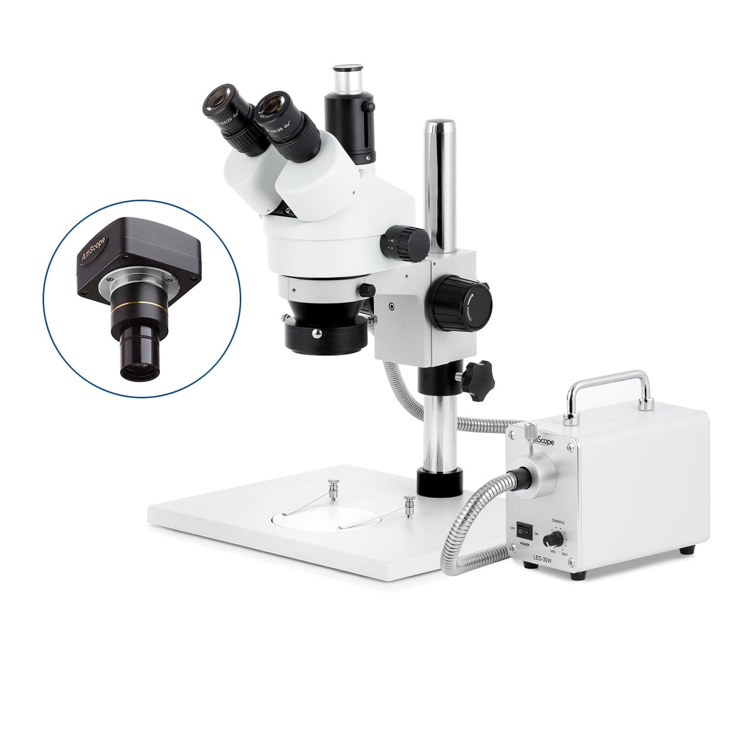 amscope-sm-1-trinokulares-stereomikroskop-7x-45x-s-ulenstativ image 2