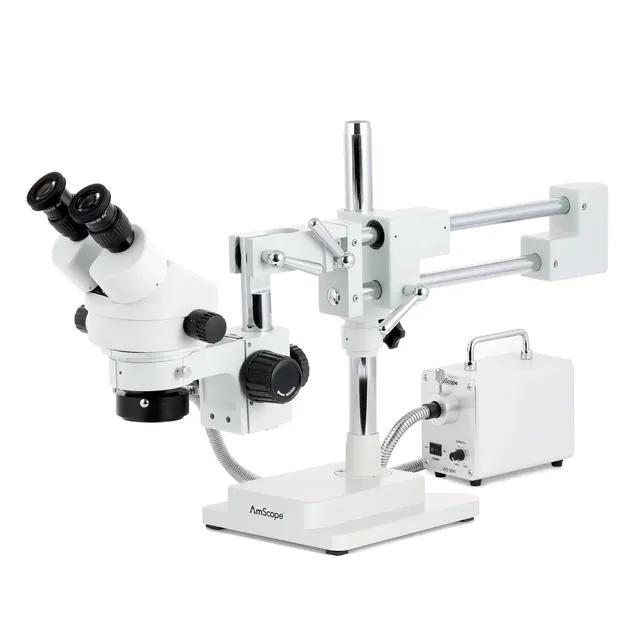 amscope-sm-4-stereomikroskop-binokular-7x-45x-doppelarm-led image 1