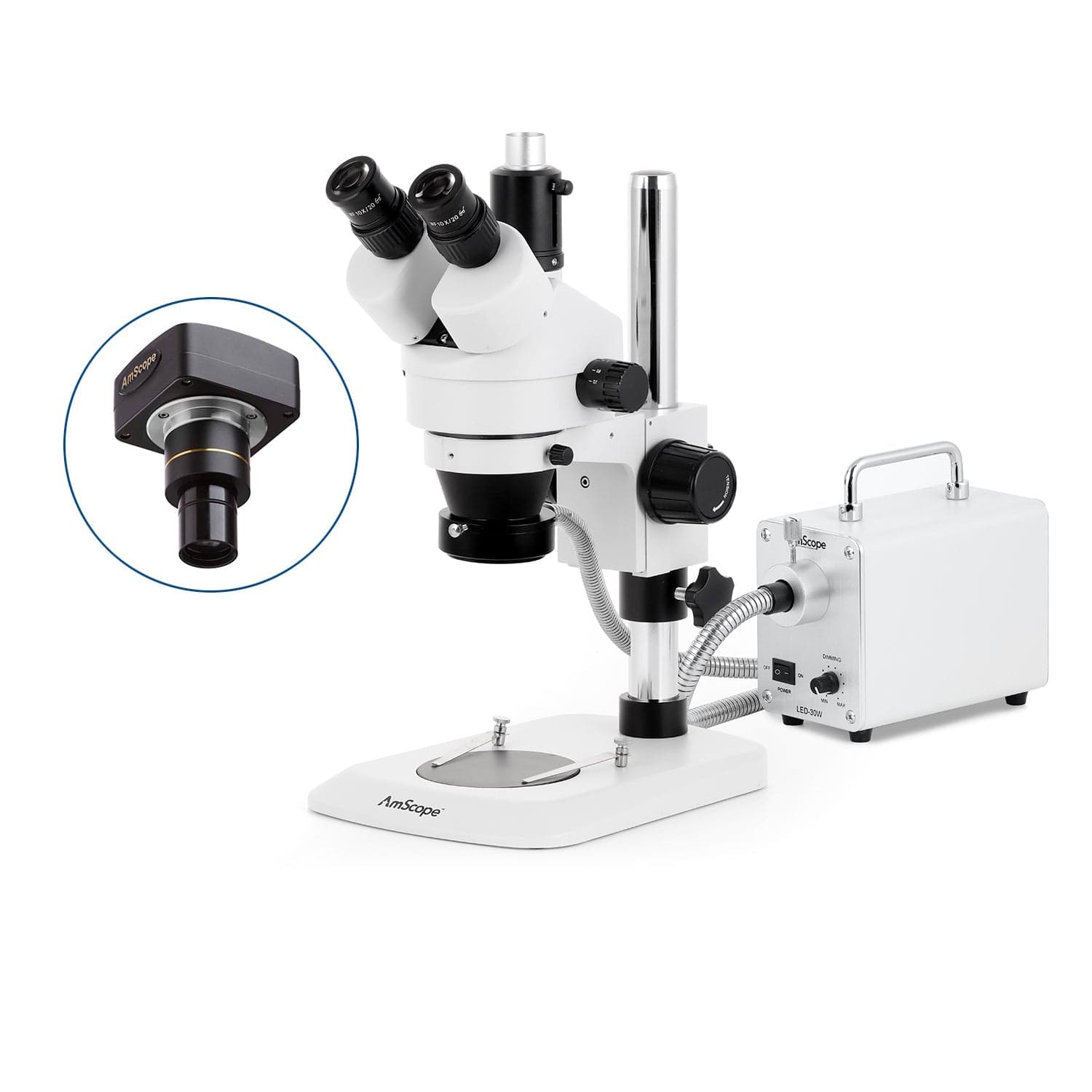 amscope-sm-1-trinokular-stereomikroskop-7x-45x-led-ringlicht-faseroptik image 2