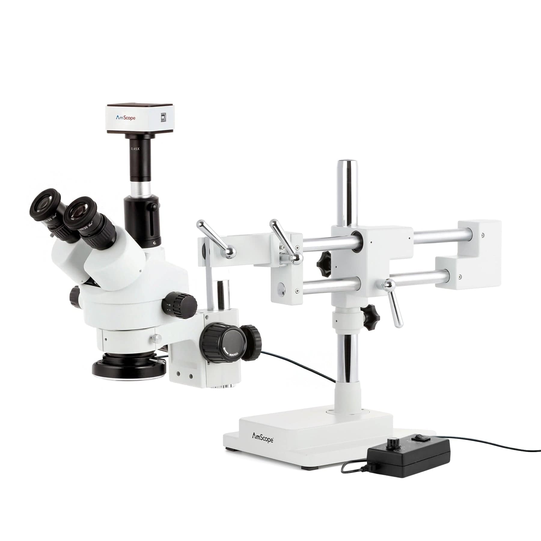 amscope-sm-4tz-144-5mt-stereo-mikroskop-3-5x-90x-5mp-boom image 1