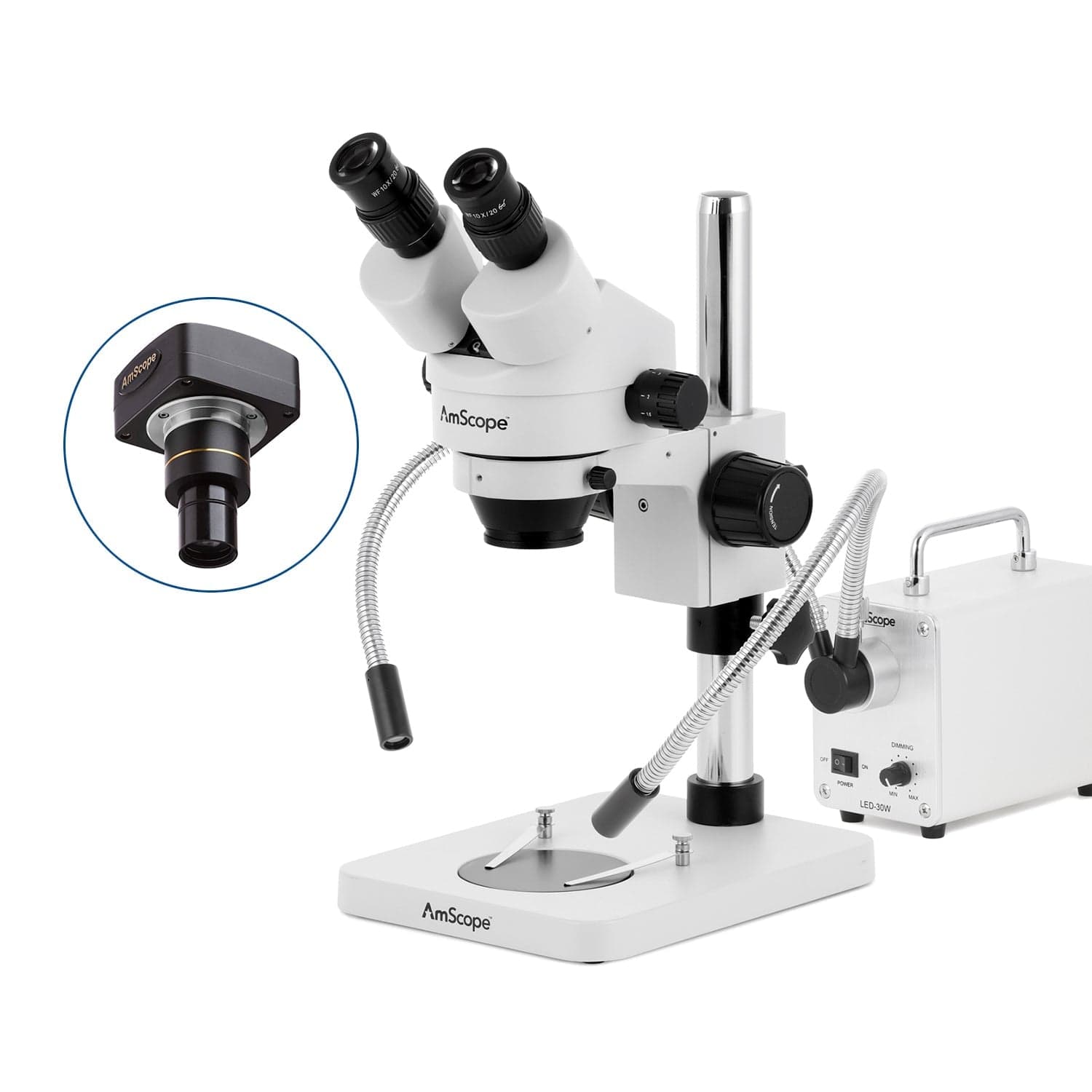 amscope-sm-1-stereomikroskop-45x-mit-s-ulenstativ-led image 2