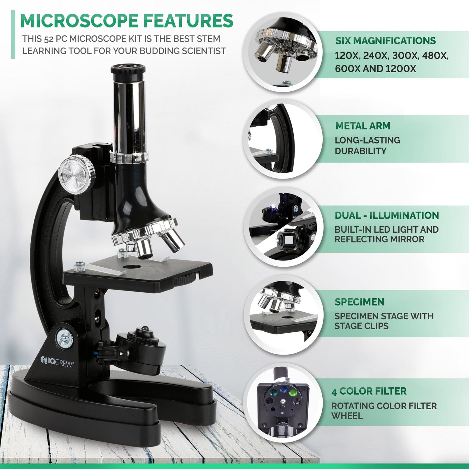 amscope-m30-kindermikroskop-set-monokular-bis-1200x-led-52-tlg image 2