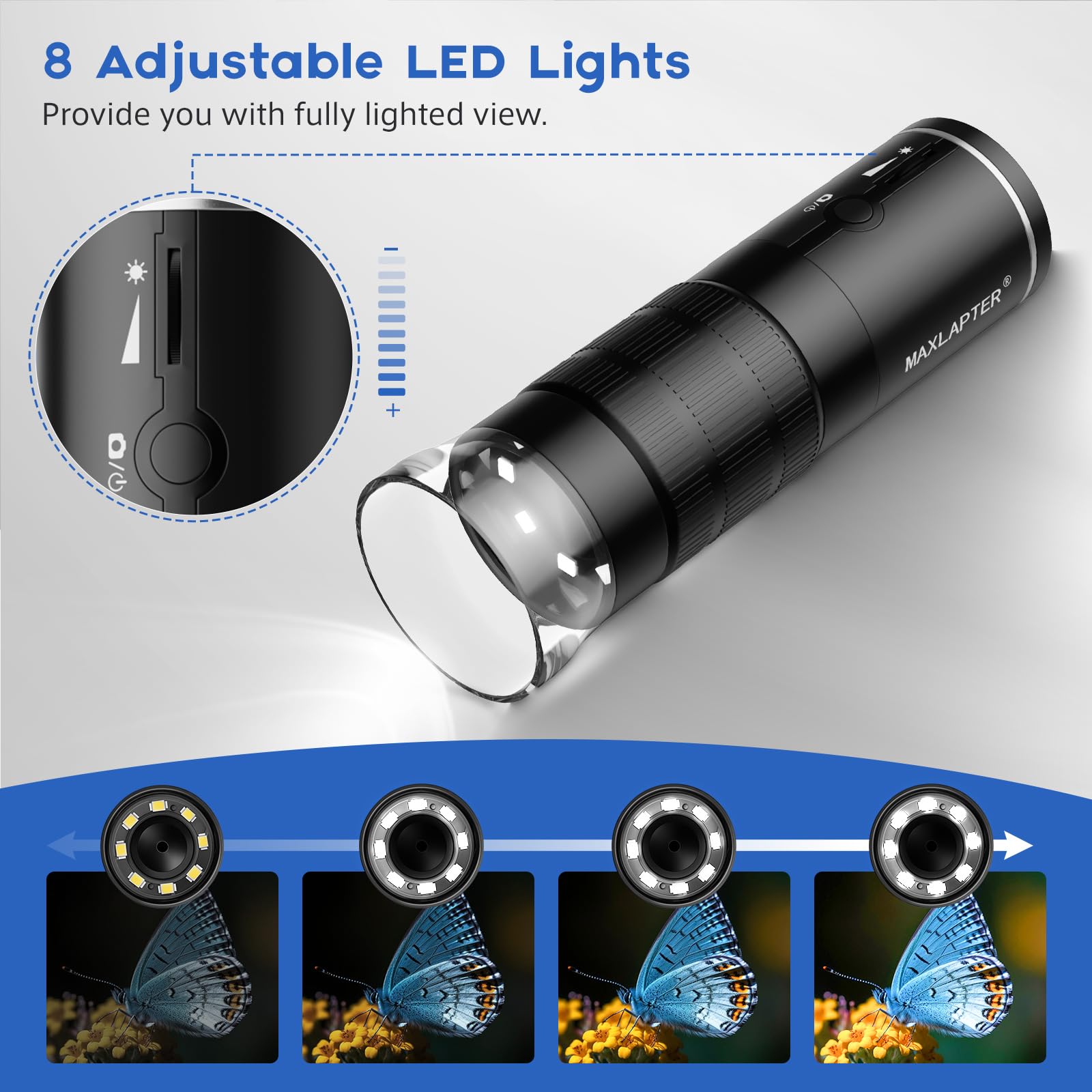maxlapter-microscope-digital-mikroskop-wlan-50x-1000x-mit-st-nder image 5