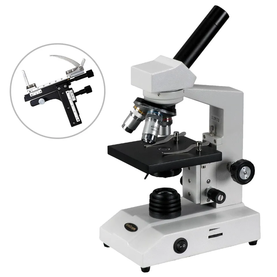amscope-m400b-ms-mikroskop-monokular-800x-kreuztisch image 1